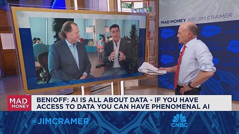 Salesforce CEO Marc Benioff and Workday CEO Carl Eschenbach join Jim Cramer| N-Now ✅