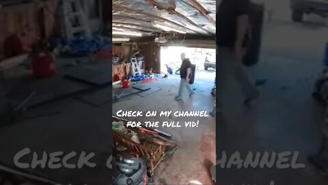 Garage cleaning time lapse.#shorts #cleaning #timelapse