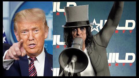 Breaking News: Trump Ditches "YMCA" for Alice Cooper's "ELECTED"