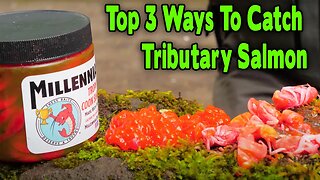 BEST 3 Tactics For Catching SALMON In Smaller Creeks & RIVERS. (Tributary Salmon Fishing HOW TO)