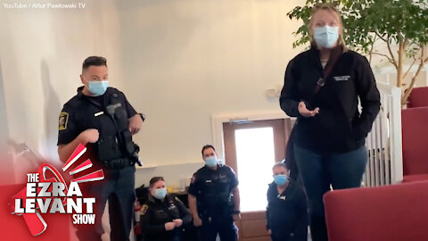 Calgary pastor kicks cops, public health out of his church | Ezra Levant reacts