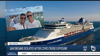 San Diegans isolated after COVID cruise exposure