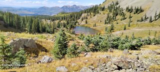 A higher view of Gold king basin, Colorado