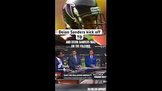 Deion Sanders kick off TD #shorts #footballshorts #football #nfl #sports #nflnews #sportsnews #cfl