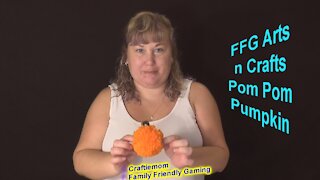 FFG Arts n Crafts Pom Pom Pumpkin