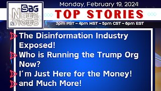 The Disinformation Industry Exposed | Who is Running the Trump Org Now | I'm Just Here for the Money