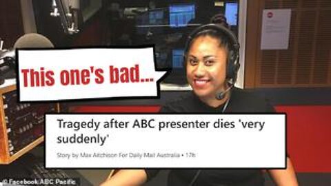 Another Vaxx-pumping News Presenter Who Ran Her Mouth *A LOT* Dies Very Expectedly!!!