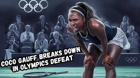 Coco Gauff's Emotional Breakdown at Olympics