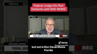 Ron DeSantis Received Bad News From Federal Court #rondesantis #florida #news #usa #republican