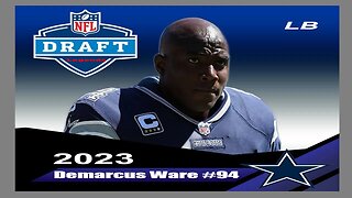 Madden 23 Legend Draft Pick DeMarcus Ware Creation