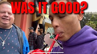 Trying The New Mario Drinks! | Were They Good? | Universal Studios Hollywood!