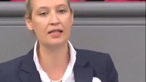 Alice Weidel (AfD) - 🇩🇪 🇩🇪 🇩🇪 'He who works is stupid'