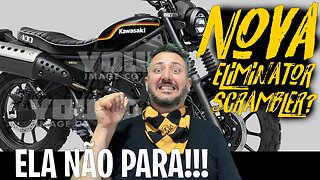 "EXCLUSIVO: Kawasaki prepara NOVA Scrambler baseada na Eliminator 450?"