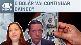 O que explica a constante queda do dólar? Economista analisa