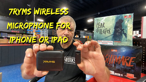7RYMS Wireless Microphone for iPhone or iPad