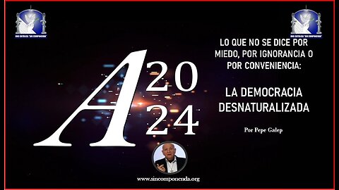 LA DEMOCRACIA DESNATURALIZADA | Acción 2024