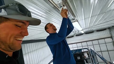 Installing New LED Lights In The Shop!!