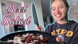 Try My Healthy Beet And Onion Salad! Eat Well!!!