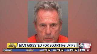 Florida man accused of using squirt gun to shoot his urine at woman walking her dog