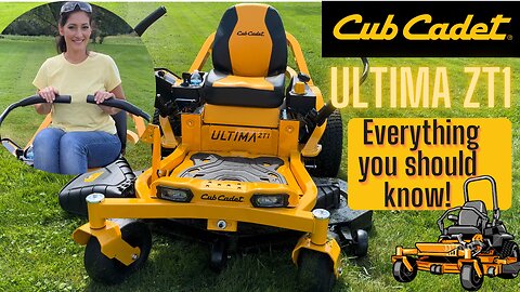 Cub Cadet Ultima ZT1 54 Zero Turn Mower Review