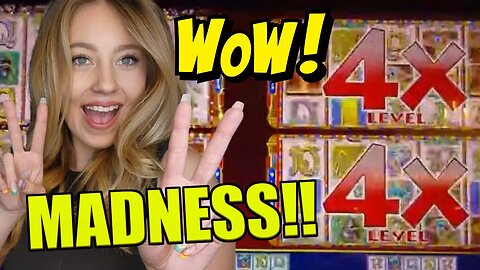 4X MULTIPILERS ON CLEOPATRA MULTI-STRIKE Slot Machine!!!