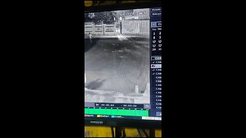 cought on CCTV cam