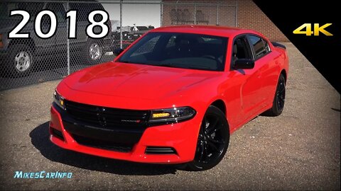 2018 Dodge Charger SXT Blacktop - Ultimate In-Depth Look in 4K