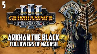 Arkhan The Black - Defense of The Dynasty - SFO Immortal Empires - TW: Warhammer 3 #5