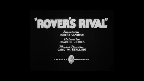 1937, 10-9, Looney Tunes, Rover’s rival