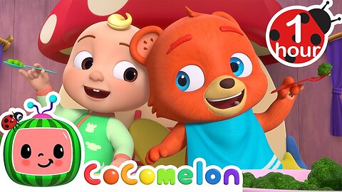 Yes Yes Vegetables (Baby Animal Version) | CoComelon Nursery Rhymes &amp; Kids Songs