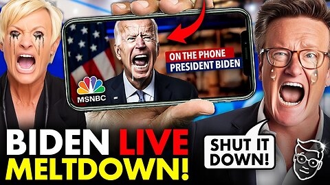 Joe Biden Has Screaming Seizure MELTDOWN On LIVE-TV | Morning Joe Hosts Left STUNNED
