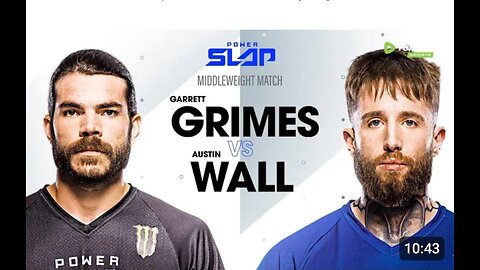 Garrett Grimes Vs Austin Wall Power Slap 3 Full match.