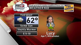 Weather Kid - Lucy - 5/21/19