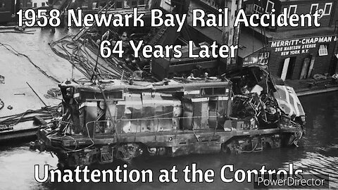 Train Wrecks: The 1958 Newark Bay Rail Accident 64 Years Later