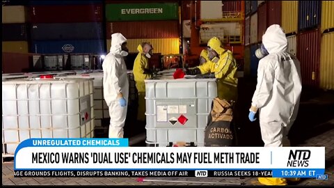 MEXICO WARNS DUAL USE CHEMICALS MAY FUEL METH TRADE