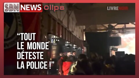 Lyon, France: Antifa Call for the Downfall of the French Republic - 5539