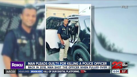 Man pleads guilty for killing police officer