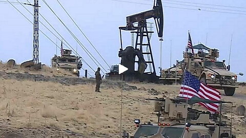 SYRIA - American troops stealing the country's oil