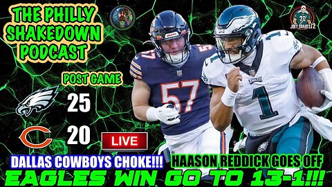 Philly Shakedown Podcast | Eagles Go To 13-1 | Cowboys Choke!!! | Eagles Setting Records