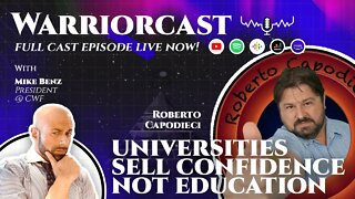 Harvard Sells CONFIDENCE Only? Roberto on Education and Universities