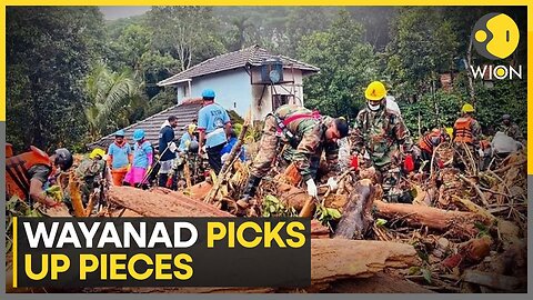Kerala Landslide: Rescue operations enter sixth day Wayanad landslide | Latest English News | WION