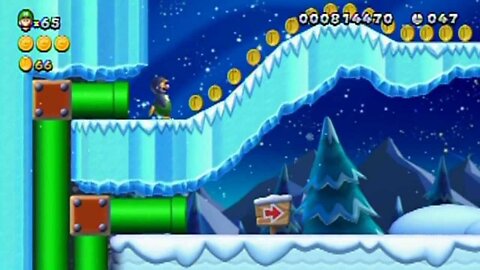 New Super Luigi U Walkthrough Part 6: Cold Race