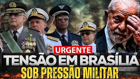 Lula Sob Pressão Militar‼️ A Jogada Final SÃO as Forças Armadas