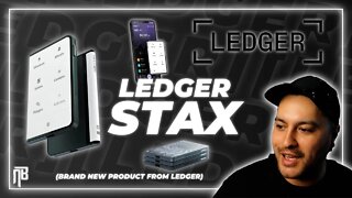 The NEW Ledger STAX | Customisable Hardware Wallet