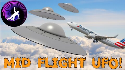 UFO SPOTTED MID FLIGHT!