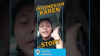 Online taxi driver encounters Karen and wins! 🇮🇩