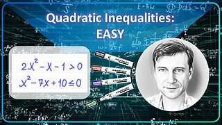 Unraveling ease and beauty of Quadratic Inequalities. Tips and Examples