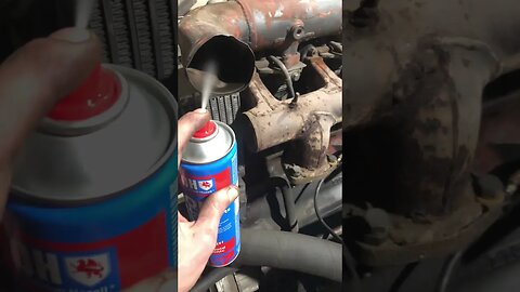 Brake cleaner hack #mechanic #viral #homegarage #mechanical #dieselengine #diesel