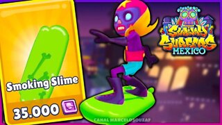 Smoking Slime do Subway Surfers Mexico Halloween 2022