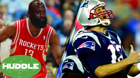 Are James Harden AND Tom Brady CURSED?! -The Huddle